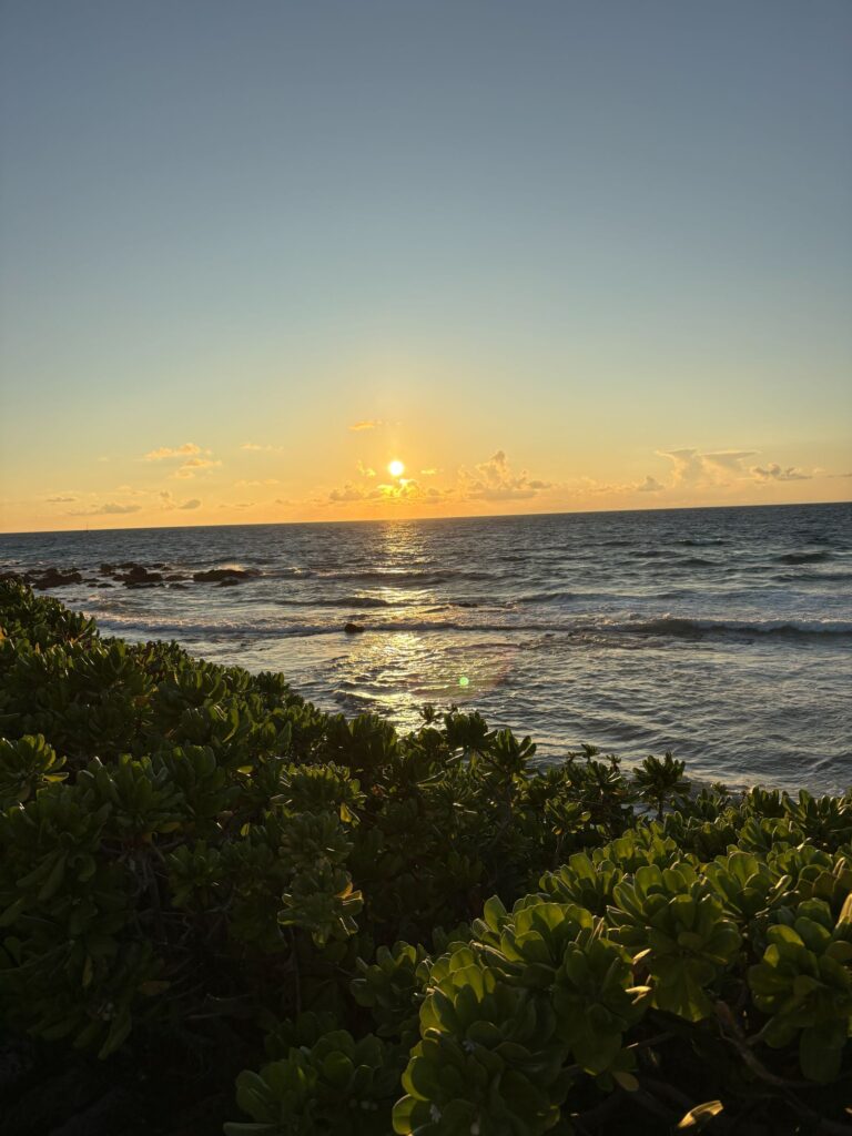 Waikiola village sunset